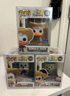 Funko Pop! Disney Mickey, Donald, Goofy: The Three Musketeers Set of 3 Con Excl