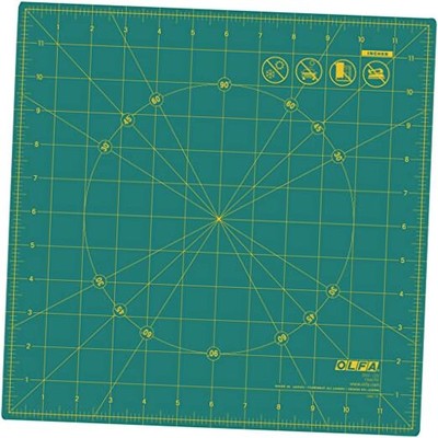  12'' x 12'' Rotating Cutting Mat (RM-12S) - Self Healing 12x12 Inch Square 