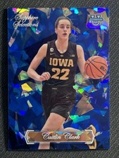 2024 Bowman University Chrome Caitlin Clark Sapphire Selections #SAS-6 Rookie RC