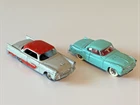 Dinky Lot. 1/43. Borgward. Plymouth. Vintage. France
