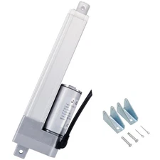 6 Inch Stroke 12V Linear Actuator 300N/66lbs Speed 1.77"/sec Electric Actuato...
