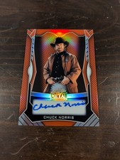 Chuck Norris 2026 Leaf Pop Century On Card Auto 8/8