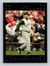 2007 Topps #266 Joe Maddon Tampa Bay Devil Rays
