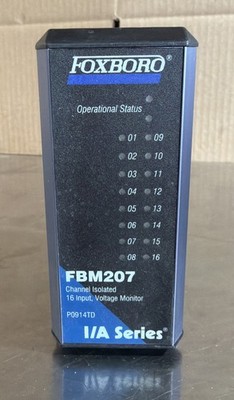 Foxboro FBM207 Channel Isolated 16 Input