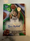 2024-25 Bowman University Best Isaac McKneely Green Diamond Refractor /99 Auto