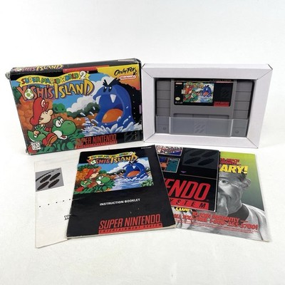 🔥Super Mario World 2: Yoshi's Island (Super Nintendo SNES, 1995
