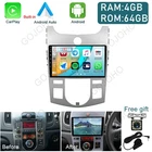 Apple CarPlay For Kia Forte 2010-2013 9" Android Car Radio Stereo 64GB GPS Navi