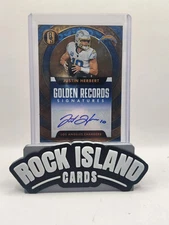 Justin Herbert 2024 Panini Gold Standard #GRS-JHT Golden Records Signatures /10
