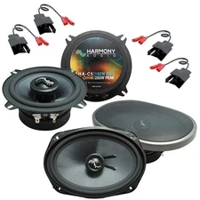 Fits Dodge Caravan 1984-2000 Factory Speakers Upgrade Harmony C5 C69 Package New