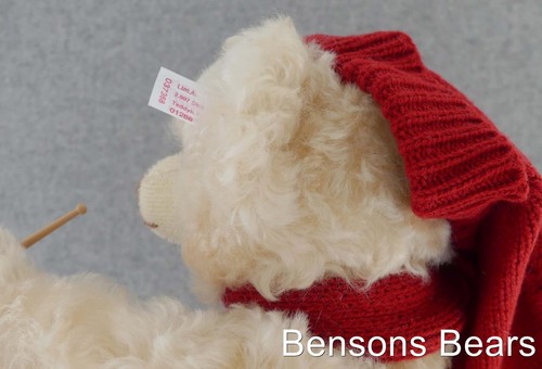 Steiff 2007 Christmas Little Drummer Boy Musical Bear Mohair 30cms Ean 037368 - Picture 8 of 10
