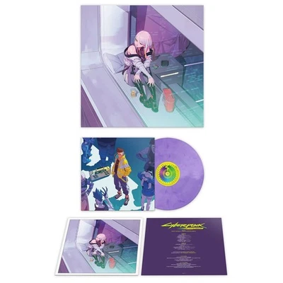 Cyberpunk: Edgerunners Original Soundtrack Purple Vinyl 12" Album - Image 1 of 4