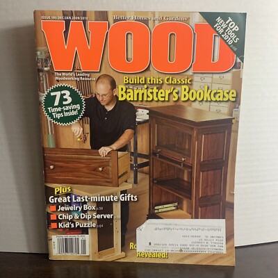 Wood Magazine Dec./Jan. 2009/2010 Build This Classic Barrister s Bookcase