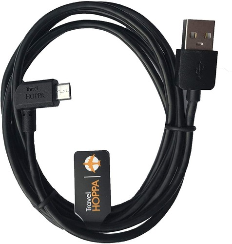 TomTom Sync Data Charger Cable Right Angle MICRO USB Lead for GO START VIA - Picture 3 of 5