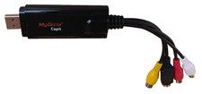 MyGica Capit Capture USB Audio Video Adapter 3 RCA Female 1 S Connector Tested