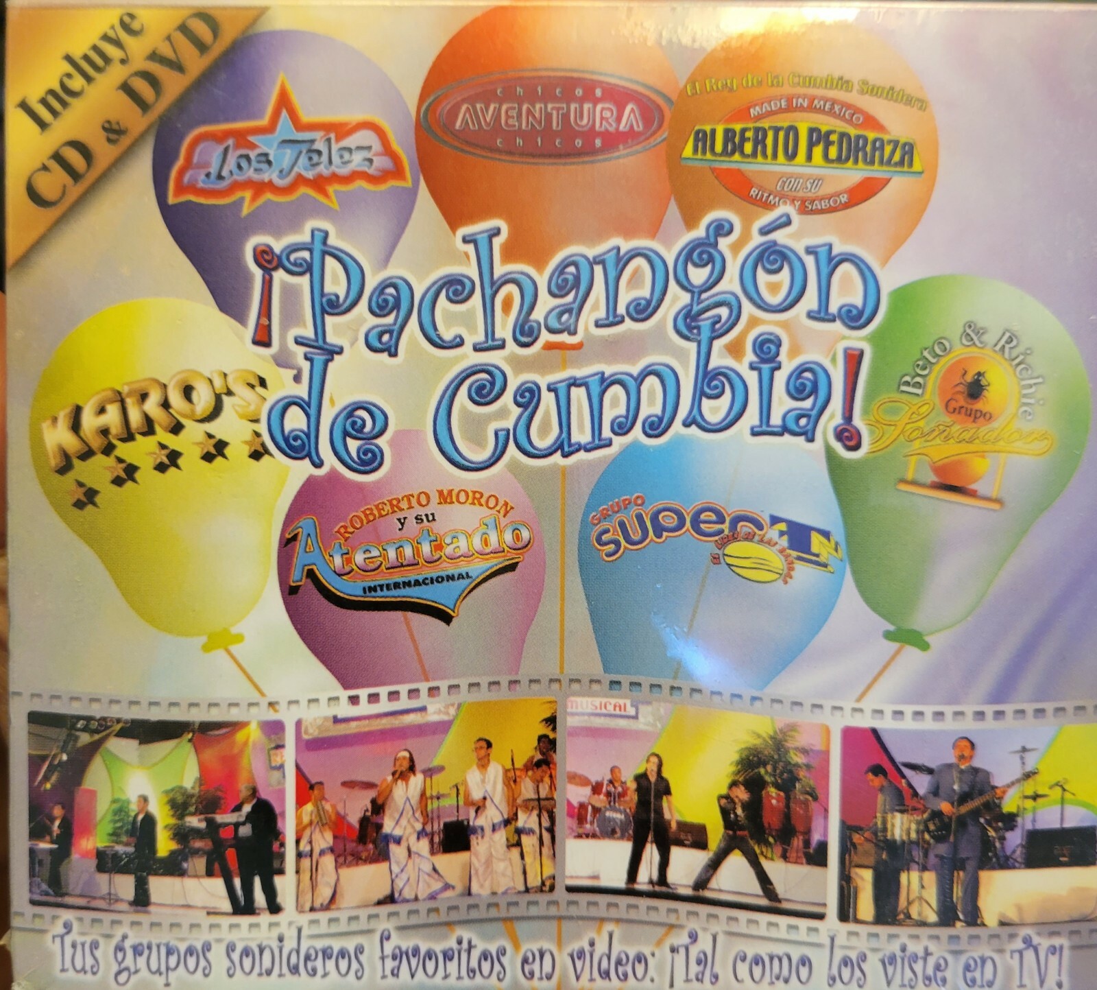 Pachangón De Cumbia Varios DVD/CD