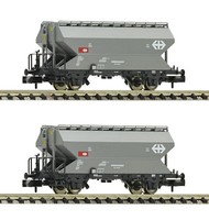 Fleischmann Spur N 830311 Getreidesilowagen-Set Der Sbb / 2-Teilig / Analoges M