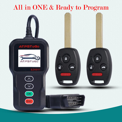 #ad #ad 2 New Replacement Remote Key Fob Tool For 2006 2010 2011 2012 2013 Honda Civic $85.99