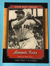 2001 Upper Deck Legends Jimmie Fox #23 Boston Red Sox Legend MINT💎💎