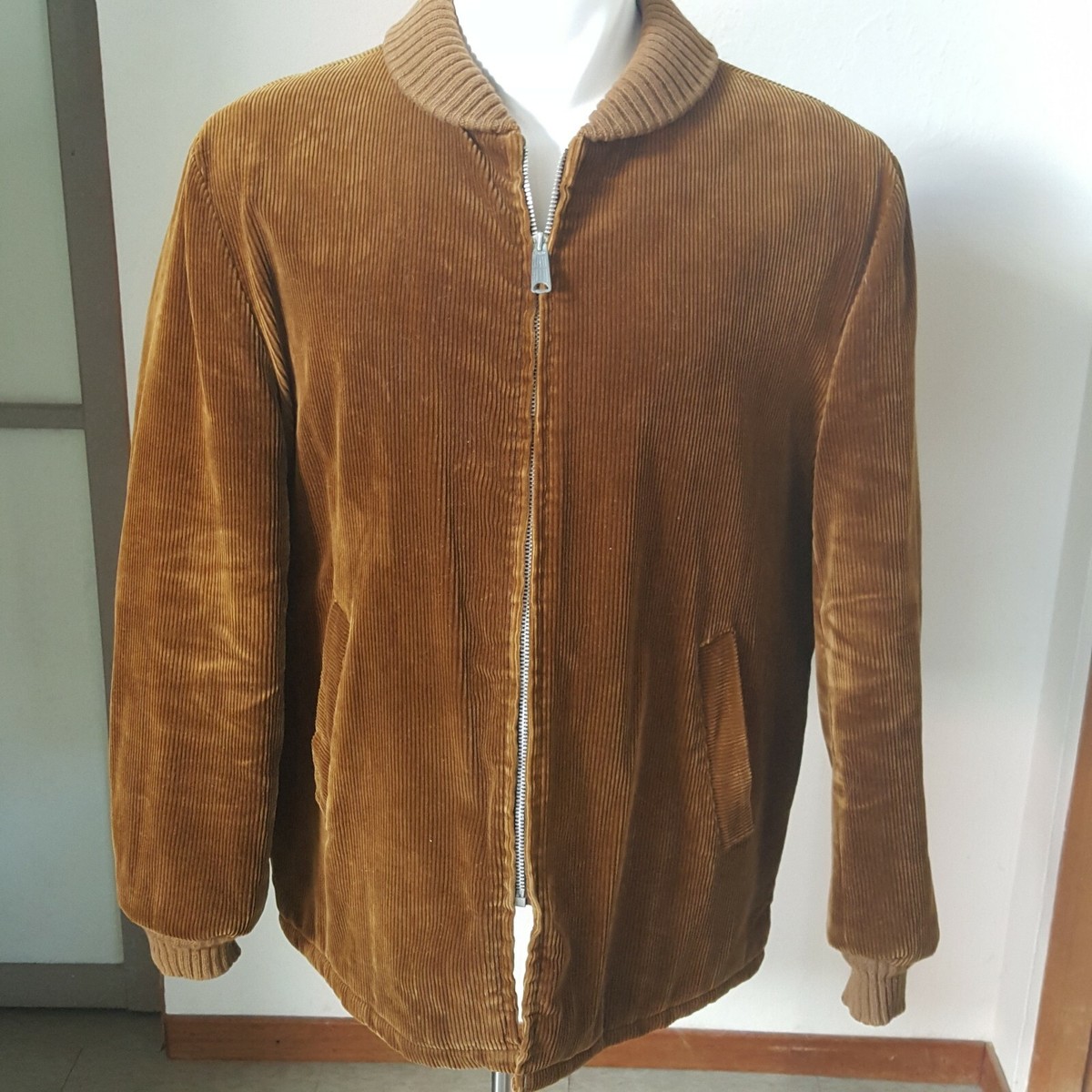 1960s Corduroy Clicker Style Car Coat Jacket 44 | eBay