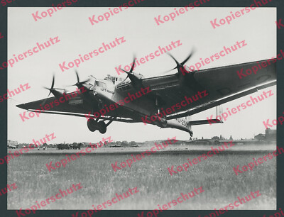 Foto Deutsche Lufthansa DLH Junkers G 38 D-2500 Start Take Off