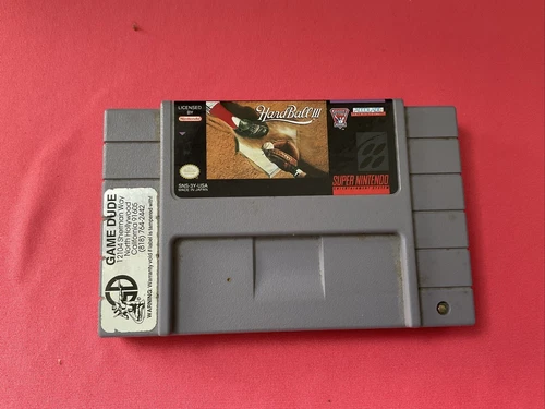 Hardball III 3 - SNES Super Nintendo Entertainment System Game Only