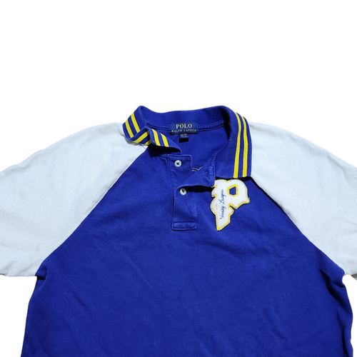 Polo Ralph Lauren Polo Shirt XL (18 - 20) Blue Boys Casual Varsity League - Picture 7 of 23