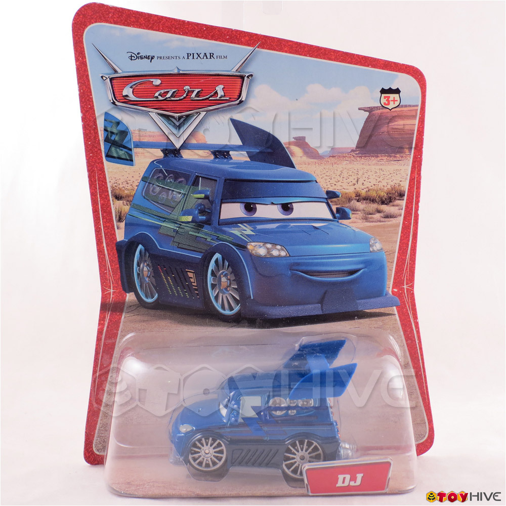 Disney Pixar Cars blue DJ Desert Scene card 16 back 16C A29 2L | eBay