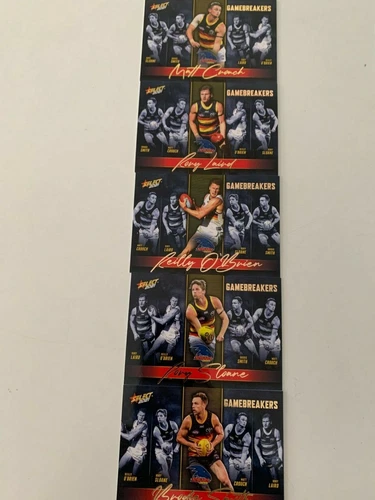 2021 AFL SELECT FOOTY STARS GAMEBREAKERS TEAM SET (5) CARDS (YOU CHOOSE ) - Picture 2 of 19