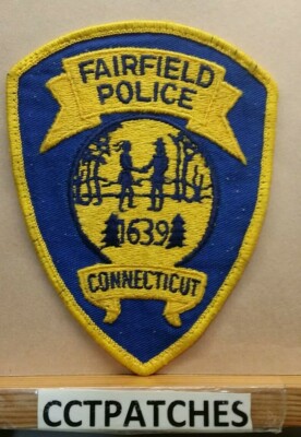 FAIRFIELD, CONNECTICUT POLICE SHOULDER PATCH CT | eBay