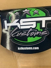 KST Kustoms Gloss Black Bar Hopper  Handlebars Bars Harley