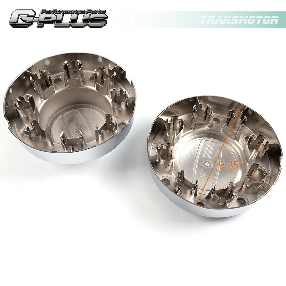 Juego de tapas centrales de llantas de aleación doble Alcoa aptas para Dodge Ram 3500 2011-2018 1 tonelada Foto 3 de 4