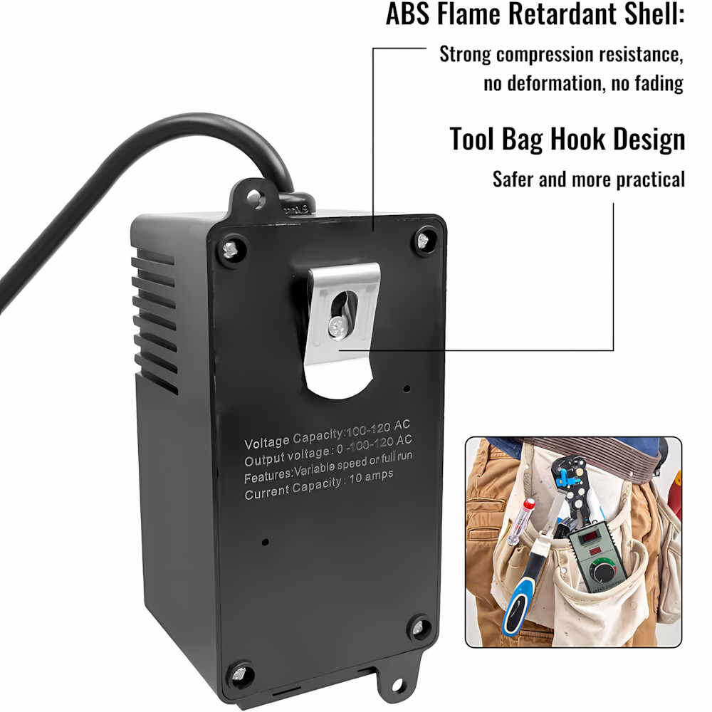 4000W Variable Speed Controller Electric Motor For Rheostat Fan Drill AC 120V