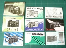 Yashica / Kyocera Instruction Manuals : Lot of 9