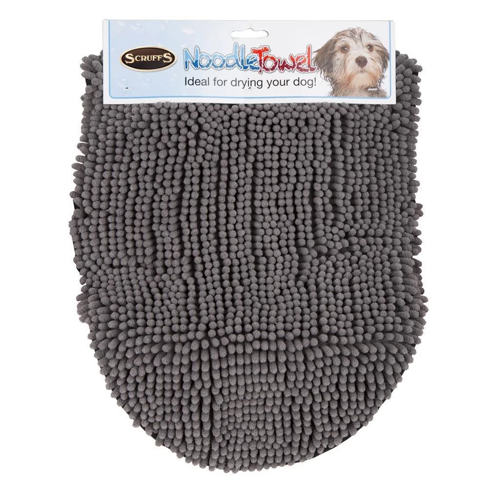 Asciugamano In Microfibra Per Cani Ad Asciugatura Rapida – Ultra Assorbente – 78,7 X 33 Cm – Grigio - 4