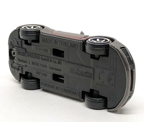 Majorette Porsche 911 Carrera S - Dark Gray - 1:60 (3") no Package - Picture 6 of 6