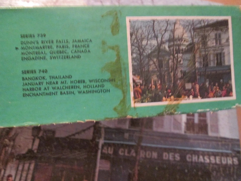 Montmartre, Paris France🐭🐭1000 Pc. Complete🐭Jigsaw Puzzle Crown Guild - Image 3 of 4