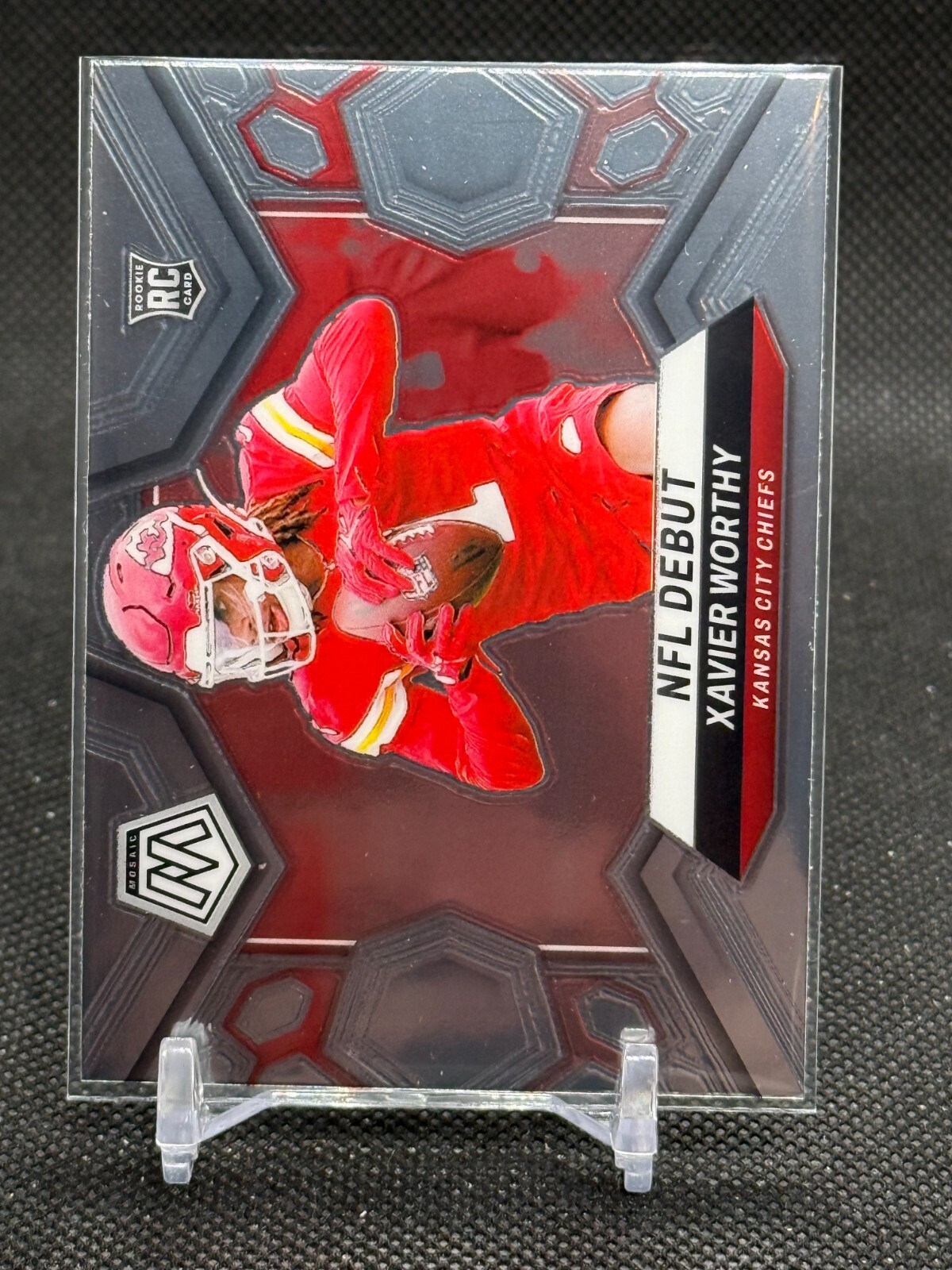 2024 Panini Mosaic Xavier Worthy ROOKIE #285 - Kansas City Chiefs