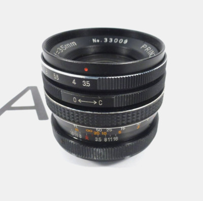 Prinzgalaxy 35mm F3.5 Wide Angle Preset Aperture Lens refm