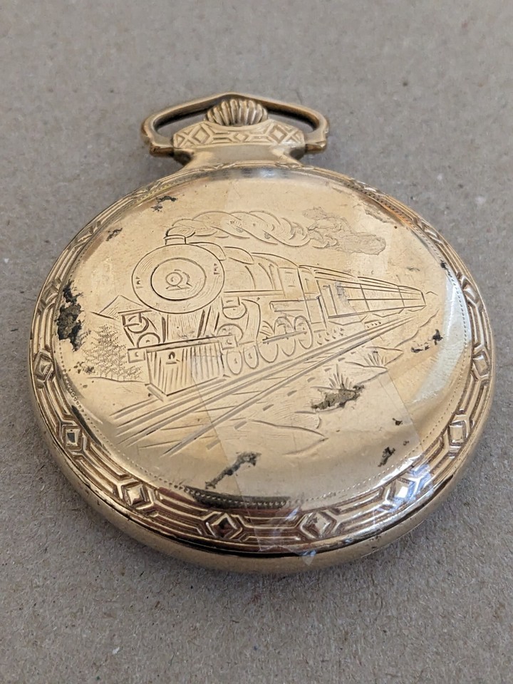 Vintage South Bend Watch Co Studebaker Pocket Watch Untested For Parts Or Repair eBay