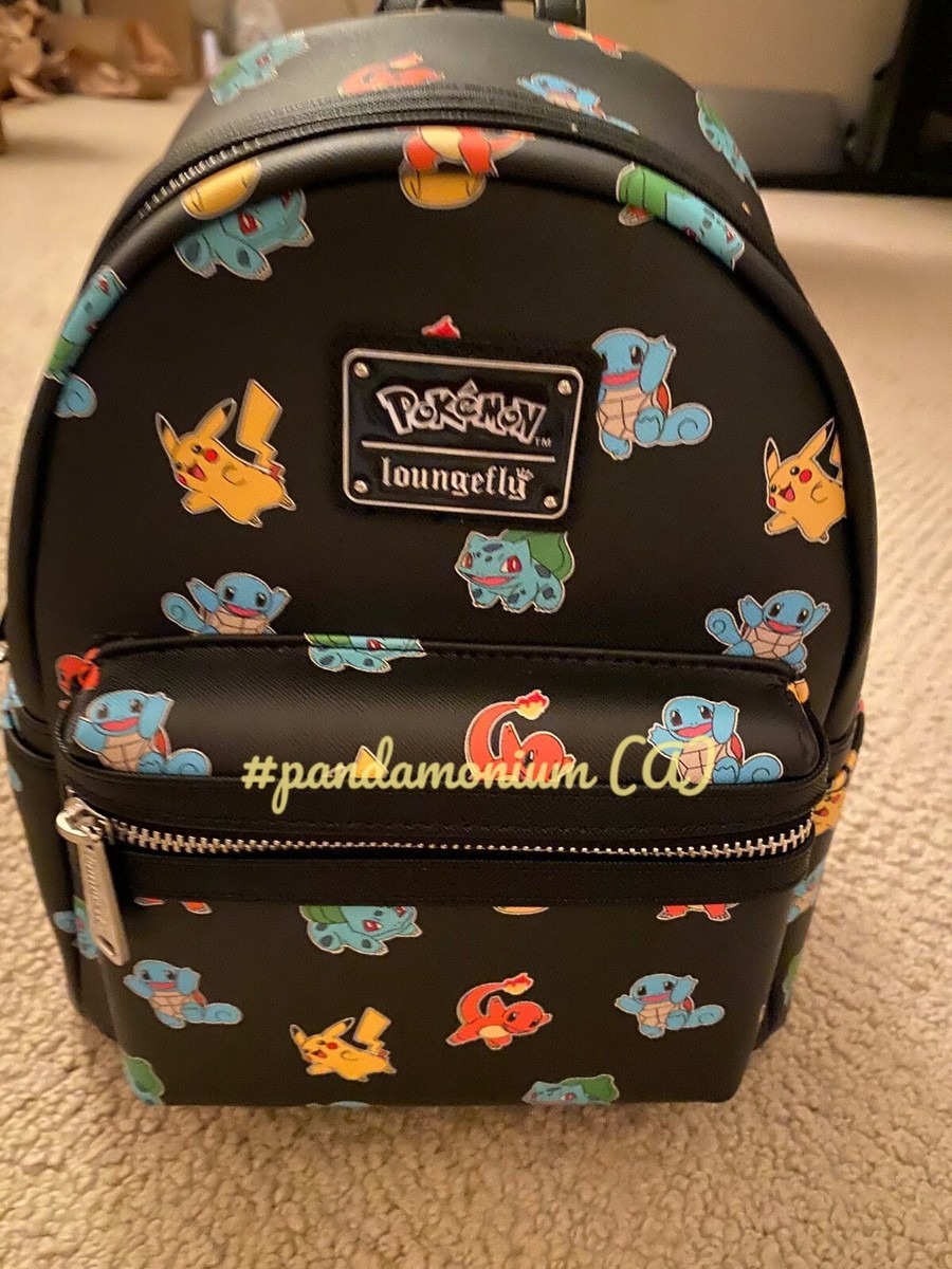 LOUNGEFLY POKEMON STARTERS MINI BACKPACK New with Tags | eBay display picture 3