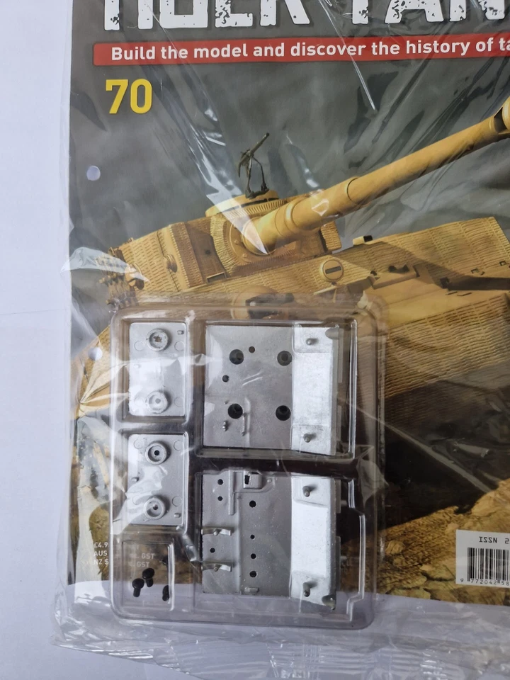 1/16 HACHETTE Costruire il Proprio Tiger Modello Serbatoio Numero 70 Inc Parte - Immagine 2 di 2