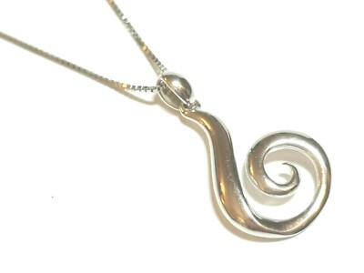 Swirl Fiorelli Sterling Silver Pendant  rrp £69