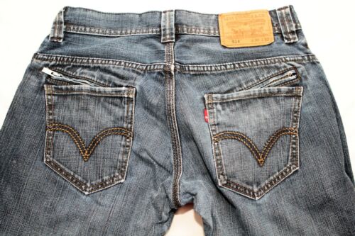 LEVI'S 514 Straight JEANS Zip Pockets