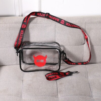 Kpop BABYMONSTER Bag PVC Transparent light stick concert bag