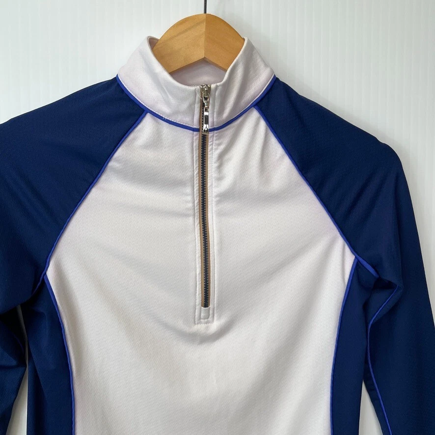 Jofit 套衫女式超小四分之一拉链弹力网球标志跑步健身房核心 Go — 第 3/4 张图片