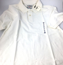 Old Navy Cotton White Casual Polo Shirt Short Sleeve Collared Men M Sport Golf