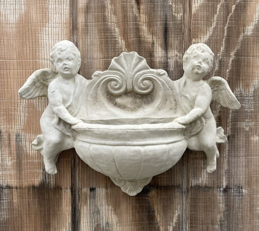 Zarte Marmorstatuen „sitzender Engel Mit Flügeln" Für Den Garten
