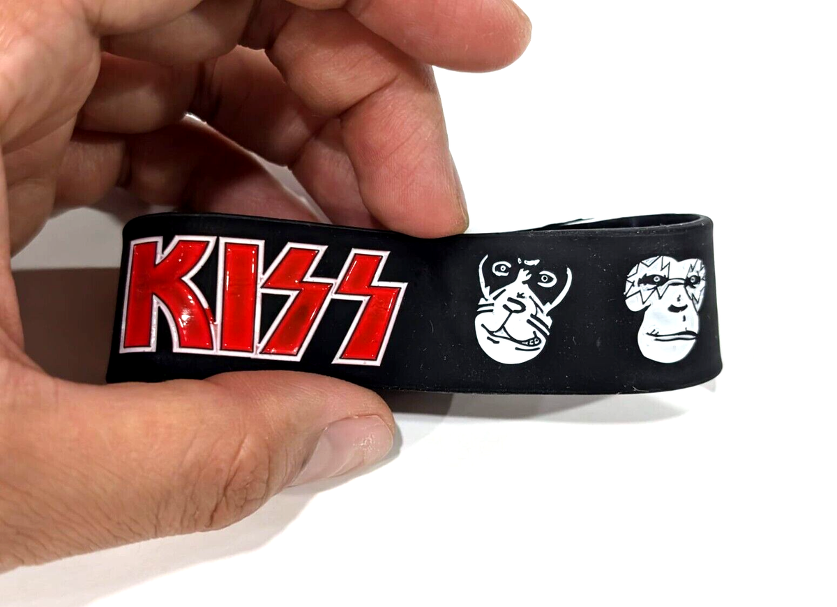 Rock Band Music Bracelets KISS Heavy Metal Silicone Straps