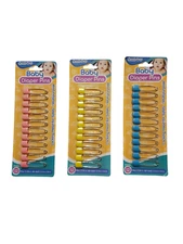 Baby Diaper Pins Safety Pin Lock Cloth Changing Locking Clip 12-Pack