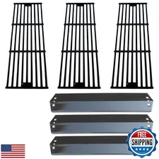 Direct store Parts Kit DG234 Heat Plates and Cast Iron Cooking Grid Replaceme